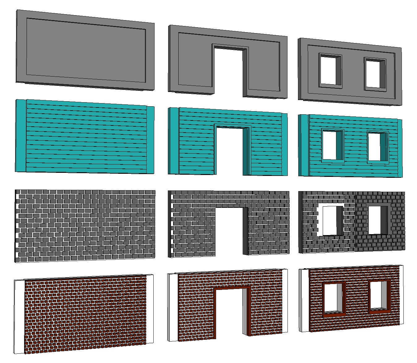 Kickstarter - Buildings in a Bag Stonetexturecolored